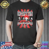 Led Zeppelin japanese burst music lover classic shirt