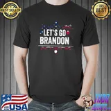 Let's Go Brandon Political American Stars T-Shirt