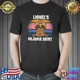 Lionel's Pajama Personalized Sleeping Vintage T-Shirt