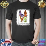 Love Certified Registered Nurse Anesthetist Bleached Gnome Pumpkin Halloween T-Shirt