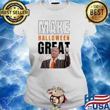 Make Halloween Great Again Trump Shirt Ladies tee