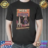 Man on the moon hip hop comics trending classic shirt