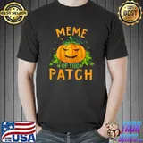 Meme Of The Patch Pumpkin Group Matching Halloween Costume T-Shirt
