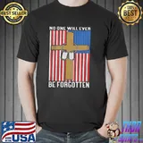 Memorial day cross forget nobody veteran shirt