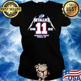 Metallica Buffalo 11 08 2022 Tour Highmark Stadium Shirt Ladies tee