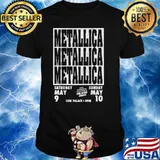 Metallica Cow Palace Calender Shirt