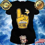 Minnesota Vikings Infant Hand Off 2022 Shirt Ladies tee
