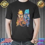 Mortal kombat dragonball z vegeta goku classic shirt