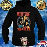 Motley Crue World Tour 1983 Shout At the Devil Shirt Hoodie
