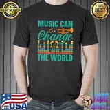 Music Can Charge The World Active T-Shirt