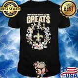 New Orleans Saints Team all-time Greats signatures shirt