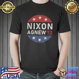 Nixon agnew 1972 stars election richard T-Shirt