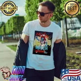 Nurse Witch By Night Bats Zombie Moon Halloween T-Shirt