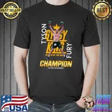 Official Tyson Fury Gypsy King Return of The Mack Champion T-shirt