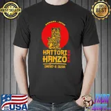 Okinawa Japan Hattori Hanzo Sword & Sushi Bloodmoon T-Shirt