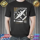 P38 lightning clasisc shirt