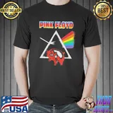 Pink Floyd retro dark side of the moon pig classic shirt