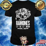Ramones Ancienne Belgique Mardi Dinsdag Shirt