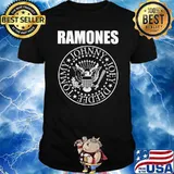 Ramones Johnny Joey Presidential Seal Shirt