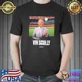 Rip vin scully 1927 2022 Dodgers broadcasting legend classic shirt