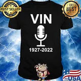 RIP Vin Scully Legendary Dodgers Broadcaster 1927-2022 T-Shirt