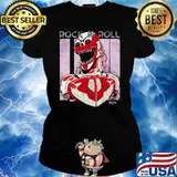Rock N Roll Robot Shirt Ladies tee