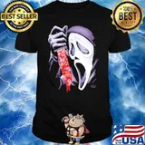 Scream Horror Knife Shirt