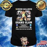 Serena williams grand slam 1995 2022 thank you for the memories signature shirt