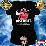 Serena Williams Just Do It Shirt Ladies tee