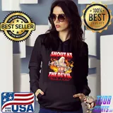 Shout at the devil v man vince motley classic s Hoodie