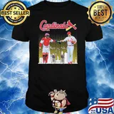 St Louis Cardinals Signatures Members City Shirt