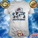 Stanley cup champions colorado avalanche peanut snoopy shirt