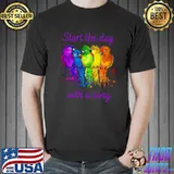 Start the day with a song watercolor birds T-Shirt