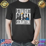 Straight Outta Scranton Lazy Scranton T-Shirt