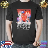 Stranger things season 6th anniversary 20162022 thank you for the memories signatures classic shirt
