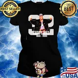 Thanks For Memories RIP Teddy Ray Shirt Ladies tee