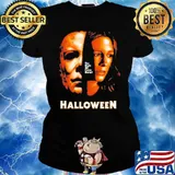 The night he came home halloween halloween Michael Myers horror movie s Ladies tee