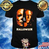 The night he came home halloween halloween Michael Myers horror movie shirt