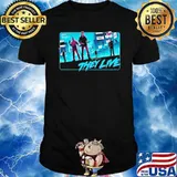 THey Live Obey Poster Shirt