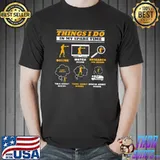 Things I Do In My Spare Time Kickboxing Boxer Boxing T-Shirt