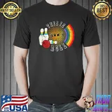 This Is How I Roll Bowling Rainbow Lgbt T-shirt
