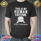 This is my human costume I'm really a bearded dragon beardie classic shirt