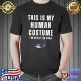 This Is My Human Costume I'm Really An Orca Halloween T-Shirt