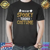 This Is My Spooky Teacher Costume Ghosts School Halloween T-Shirt