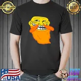 Troll face grumpy old troll classic shirt