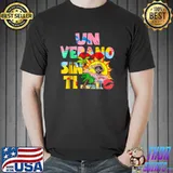 Un Verano Worlds Tour Sin Ti Merch T-Shirt
