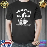 Uncle rico's est 1982 passing camp over them mountains football T-Shirt