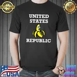 United States Republic Trump Banana Biden Republican T-Shirt