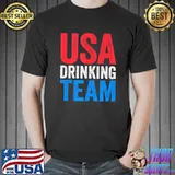 USA Drinking Team Fourth Of July Gift Shirt Classic T-Shirt