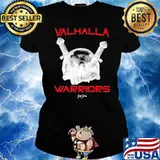 Valhalla Warriors Skull Shirt Ladies tee